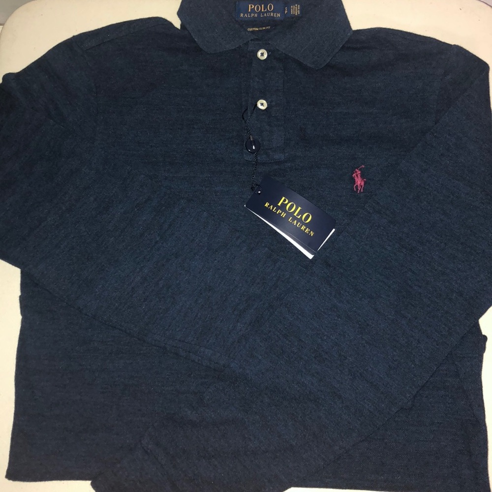 Classic Navy Blue Polo